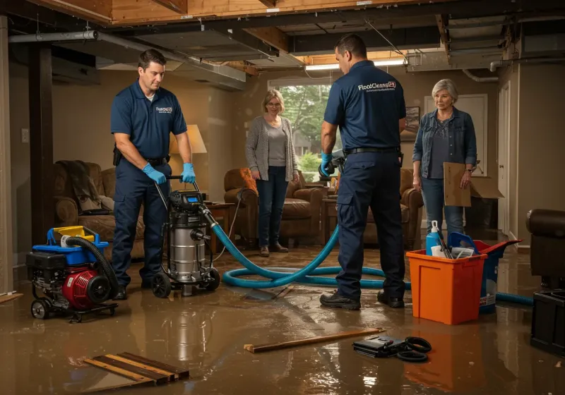 Basement Water Extraction and Removal Techniques process in Roanoke, VA